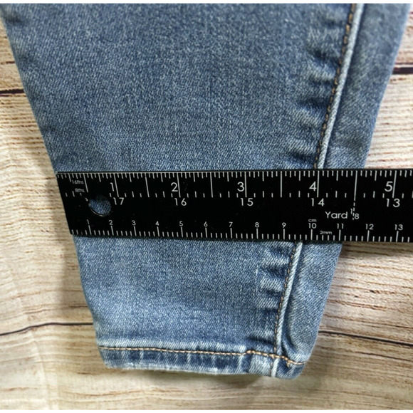 American Eagle Next Level Stretch Hi-Rise Jeggings Women's Size 4 Short Blue - Picture 8 of 12